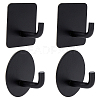 8Pcs 2 Style 304 Stainless Steel Hook Hanger STAS-OC0001-08-1
