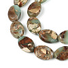 Synthetic Aqua Terra Jasper Beads Strands G-S366-015B-01-3