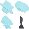 PEVA Adhesive Non-Slip Bathtub Stickers FIND-WH0077-40-1