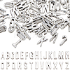 4 Sets Zinc Alloy Slide Charms FIND-DC0007-39-1