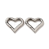 Non-Tarnish Vacuum Plating 304 Stainless Steel Spring Gate Rings LS-STAS-G275-01P-1