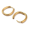 Ion Plating(IP) Stainless Steel Hoop Earrings X-EJEW-P232-02G-2