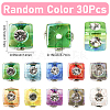 30Pcs Imitation Jelly Acrylic Beads OACR-SC0002-46-2