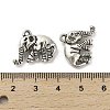 Tibetan Style Alloy Pendants FIND-M047-35AS-3