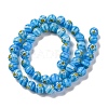 Handmade Millefiori Lampwork Beads Strands LAMP-G164-05H-2