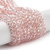 Electroplate Transparent Glass Beads Strands LS-EGLA-A035-T3mm-A20-1