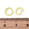 Spray Painted Iron Open Jump Rings IFIN-T017-04B-26-2