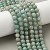 Natural Amazonite Beads Strands G-K068-03-8mm-6