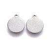 304 Stainless Steel Charms STAS-L221-42G-1