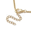 Adjustable 304 Stainless Steel Curb Chains Necklaces Making AJEW-JB01214-02-3