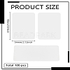 Paper Blank Card DIY-WH0110-09-2