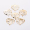 Iron Filigree Pendants LS-X-IFIN-F158-48G-1