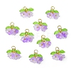 Glass Pendants PALLOY-YW00054-04-1
