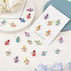 CRASPIRE 8Bags Polymer Clay Pendants CLAY-CP0001-01-4