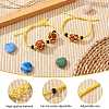 Adjustable Braided Nylon Cord Macrame Pouch Bracelet Making AJEW-SW00013-02-3