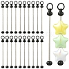 20Pcs Iron Beadable Keychain Bar for Jewelry Making DIY Crafts IFIN-YW0003-98A-1