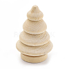 Unfinished Blank Wooden Christmas Tree WOOD-S040-83-1