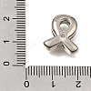Brass Micro Pave Clear Cubic Zirconia Beads CU-CBAEEA8-34P-3