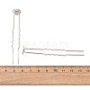 Brass Hair Fork Findings KK-H298-02B-2