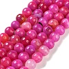 Natural Agate Beads Strands G-M437-C01-01C-2