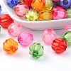 Transparent Acrylic Beads TACR-S098-M-1