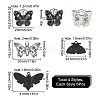 24Pcs 4 Style Alloy Enamel Pendants FIND-SC0005-08-2