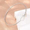 304 Stainless Steel Bangles for Women BJEW-N040-01B-P-3