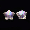 Transparent Acrylic Beads TACR-S152-02D-SS2114-2