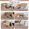 Shoe Repair Synthetic Rubber Heel Replacement AJEW-WH0871-71-3