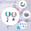 DIY Charm Cuff Ring Making Kit STAS-UN0051-37-5