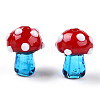 Handmade Lampwork Beads Strands LAMP-N024-09D-1