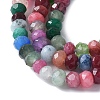 Dyed Natural Malaysia Jade Rondelle Beads Strands G-E316-2x4mm-55-3