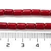 Synthetic Turquoise Beads Strands TURQ-G120-4x6mm-07-3