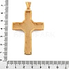 304 Stainless Steel Rhinestone Pendants STAS-G346-51G-3