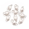 Brass Swivel Lobster Claw Clasps KK-K238-39MS-L-1