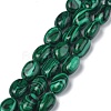 Synthetic Malachite Beads Strands G-Z006-A06-1