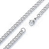 Men's 201 Stainless Steel Cuban Link Chain Necklace NJEW-N050-A07-5-60P-2