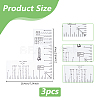Acrylic Rulers DIY-WH0622-106-2
