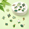 20Pcs 10 Styles Alloy Enamel Pendants ENAM-YW0004-21-6