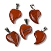 Natural Red Jasper Pendants G-B127-11P-07-2