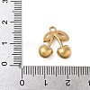 304 Stainless Steel Pendants STAS-K312-08B-G-3