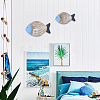 Wood Wall Decoration AJEW-WH20121-10A-4