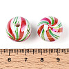 Printed Opaque Acrylic Beads MACR-T048-05D-3