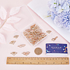 48Pcs 6 Styles Alloy Crystal Rhinestone Connector Charms RB-SC0001-10-3