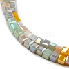 Electroplate Glass Beads Strands EGLA-F121-FR-B02-3