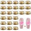 24Pcs High Carbon Chromium Bearing Steel Spin Axis DIY-FH0011-17G-1