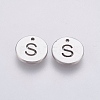Non-Tarnish 304 Stainless Steel Charms STAS-P212-15P-19-1