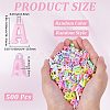130g Opaque Acrylic Pendants MACR-BM0001-01-2