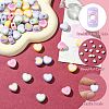 Plated Acrylic Beads OACR-CJC0009-05-3