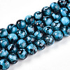 Baking Paint Glass Beads X1-DGLA-N003-10mm-A08-1